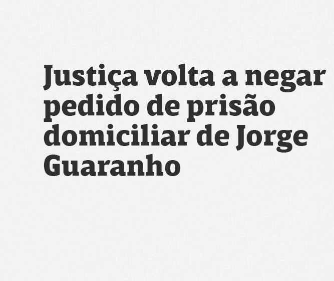 Justiça volta a negar pedido de prisão domiciliar de Jorge Guaranho