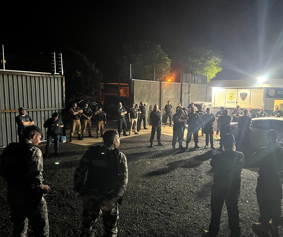 Operação contra o tráfico de drogas mobiliza 60 policiais em Maringá
