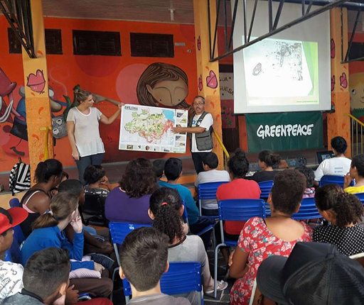 Saiba mais sobre o Projeto Escola do Greenpeace