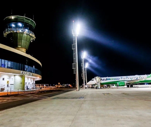 Fiação da pista de pouso no aeroporto de Maringá é furtada