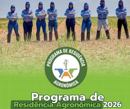 Usina Santa Terezinha abre inscrições para o Programa de Residência Agronômica 2026