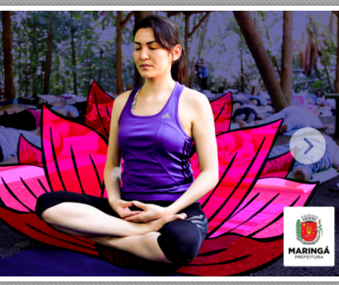 Semana do Yoga vai oferecer aulas gratuitas em parques de Maringá