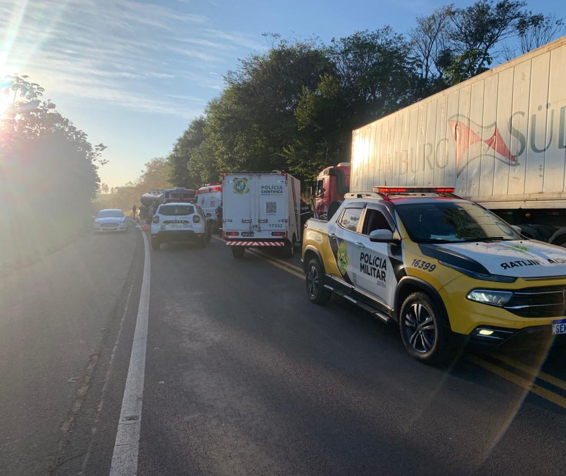 Motorista de 29 anos morre em acidente na PR-323