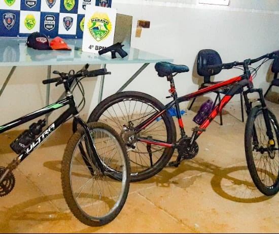 Dois adolescentes são apreendidos por roubo de bicicleta em Maringá 