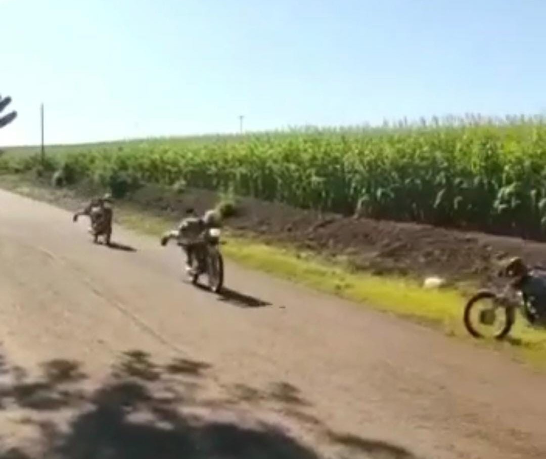 Vídeo: motociclistas tiram racha e gravação registra acidente em Maringá
