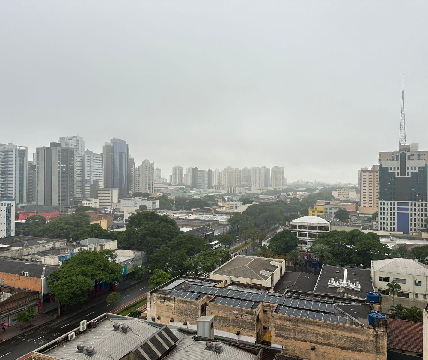 Sexta-feira (8) amanhece com chuva fraca em Maringá; previsão é de tempo firme para o fim de semana