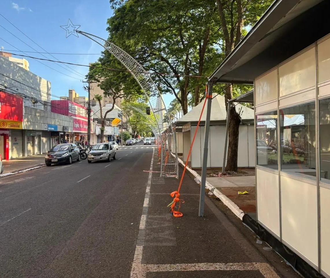 Vila Gastronômica começa nesta segunda-feira (1º); Papai Noel chega sábado (6)