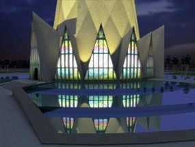 Iluminação externa da Catedral terá sistema de energia independente com lâmpadas led, nos vitrais e no cone