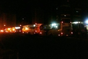 Terça-feira amanheceu às escuras na Avenida Tamandaré no centro de Maringá