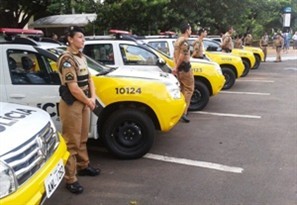 Governo do Paraná entrega 21 viaturas para a Polícia Militar de Maringá