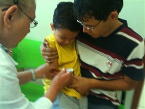 Começa neste sábado a campanha nacional de atualização da carteira de vacinação das crianças com até 5 anos