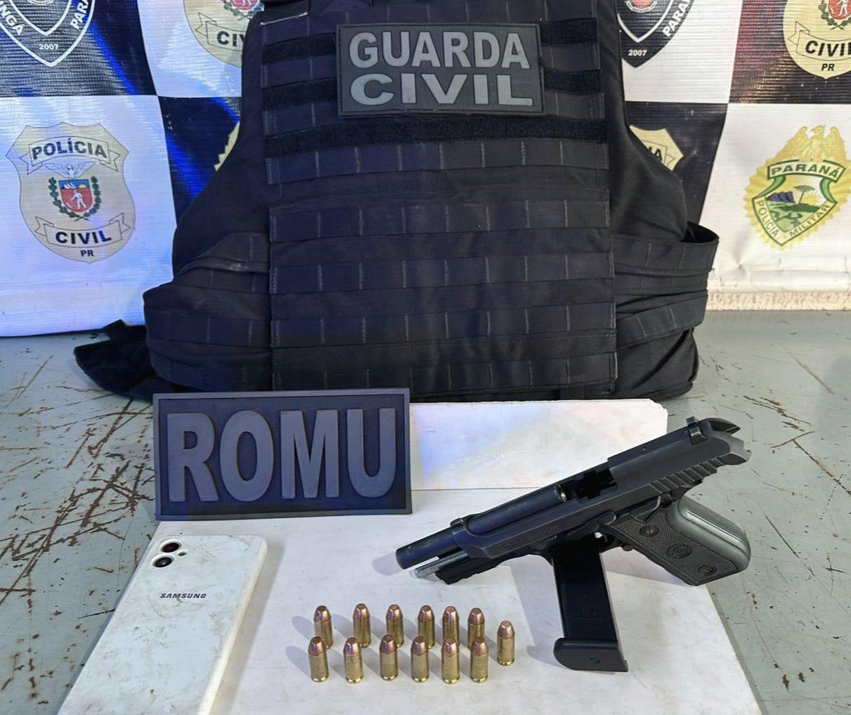 Jogador é preso com arma de fogo durante torneio de futebol