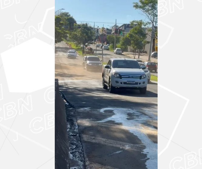 Liberado trecho da Avenida Alexandre Rasgulaeff