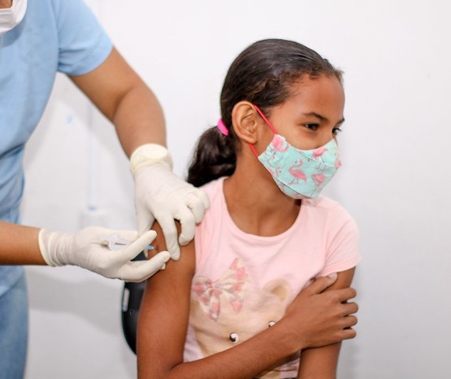 Vacinação contra Covid em crianças não está ocorrendo nos distritos de Maringá