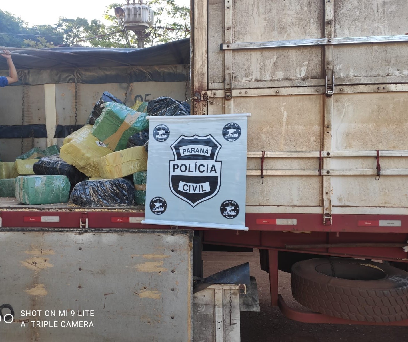 Caminhoneiro de Maringá é preso no Mato Grosso do Sul com 7 toneladas de maconha