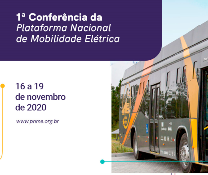 A primeira conferência da Plataforma Nacional de Mobilidade, de 16 a 19 de novembro