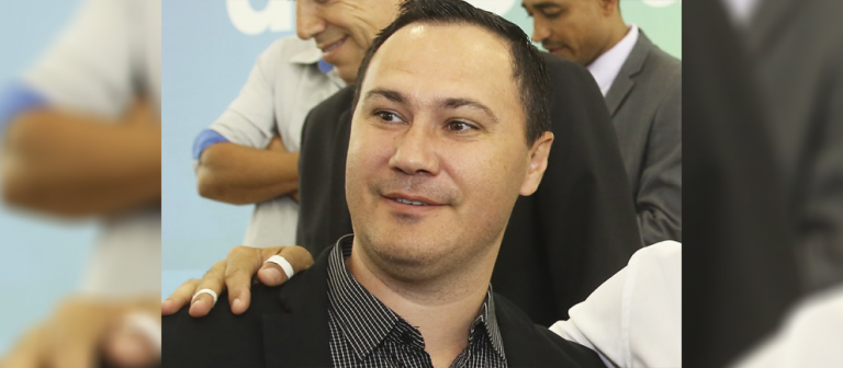 Rogério Bernardo (PSD), prefeito reeleito de  Ângulo, quer ser presidente da Amusep