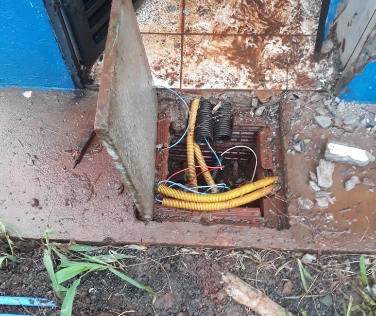 Furto de fios deixa quase 20 mil imóveis sem água em Sarandi
