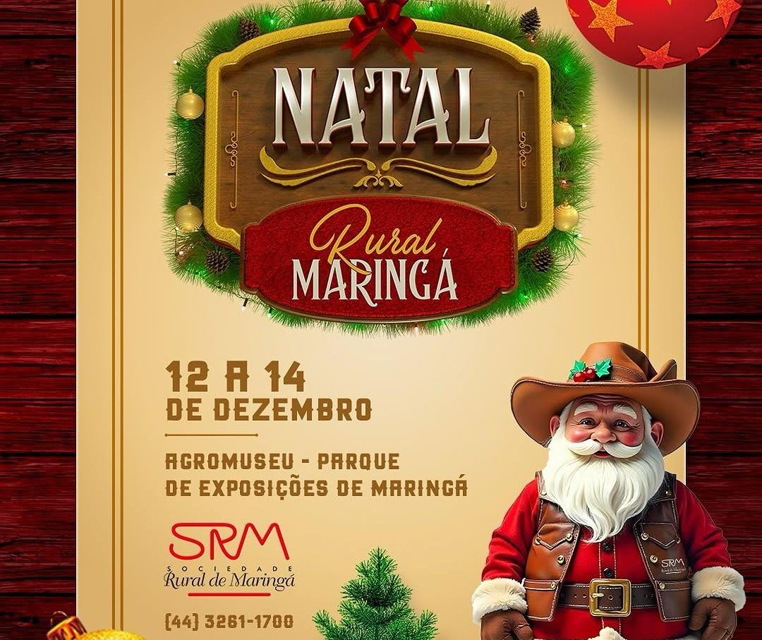 1º Natal Rural começa nesta quinta-feira (12) na SRM