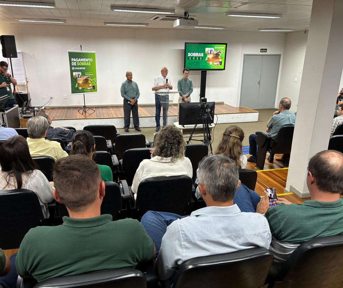 Cocamar começa a distribuir sobras no valor de R$ 200 milhões