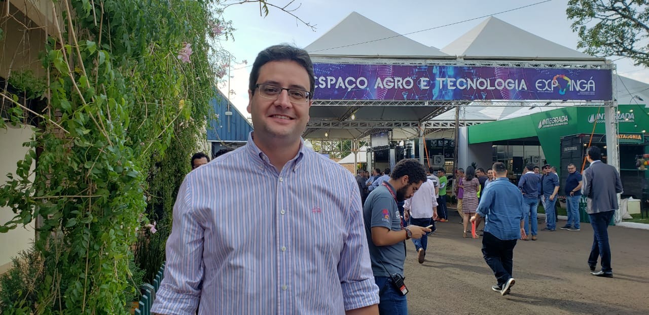 Deputado estadual Homero Marchese visita Expoingá