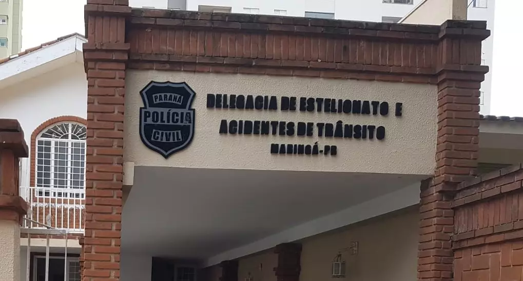 Homem que caiu em golpe do consórcio chora na delegacia de Maringá: ‘Perdi tudo’