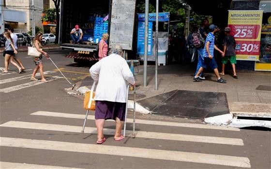 Idosos são principais vítimas de atropelamentos em Maringá