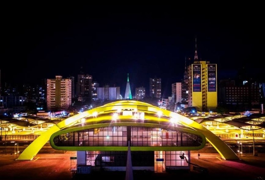 Terminal intermodal é uma parte da ocupação de uma área conhecida como Novo Centro