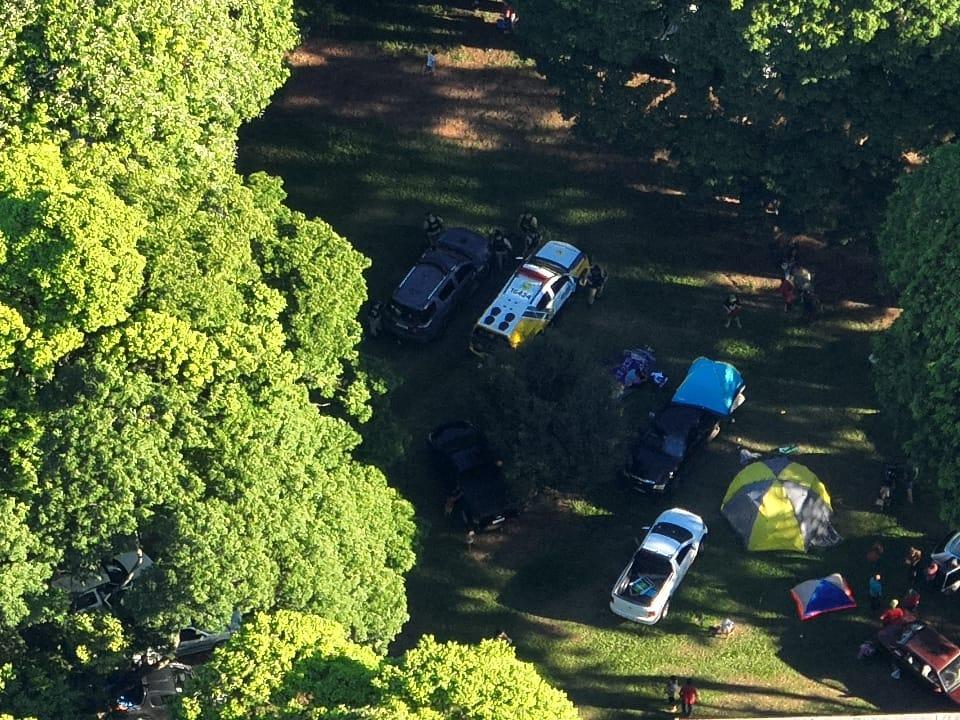 250 pessoas ocupam propriedade rural em Xambrê, polícia trata como invasão