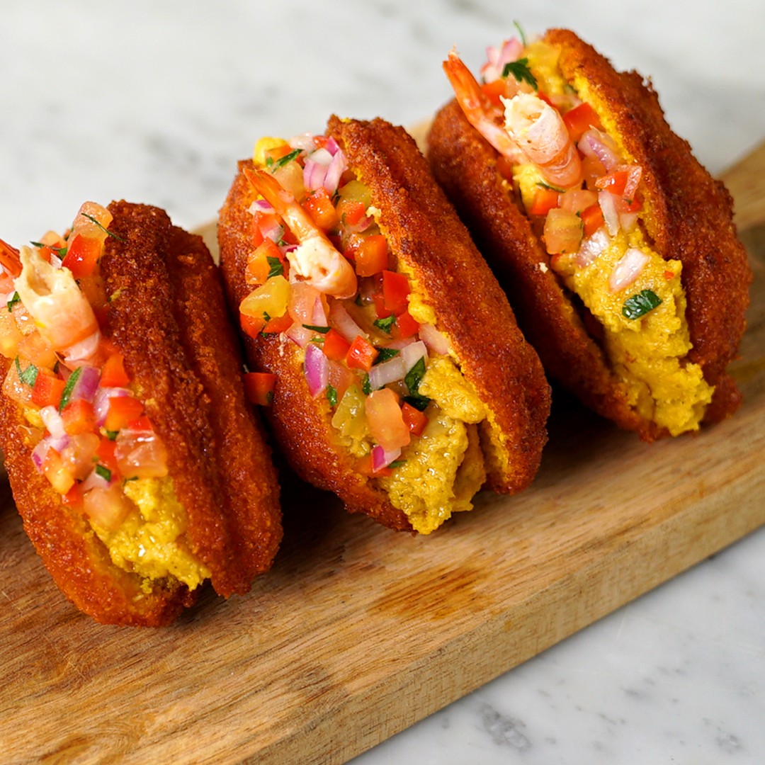 Acarajé, prato arretado