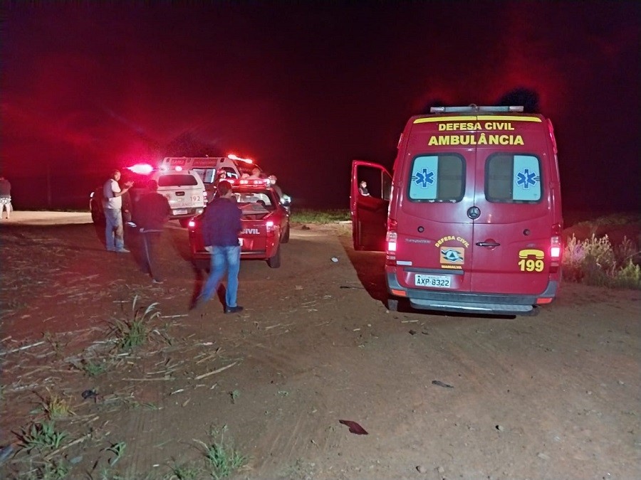 Motorista morre em acidente em Marialva; filho e namorada ficaram feridos