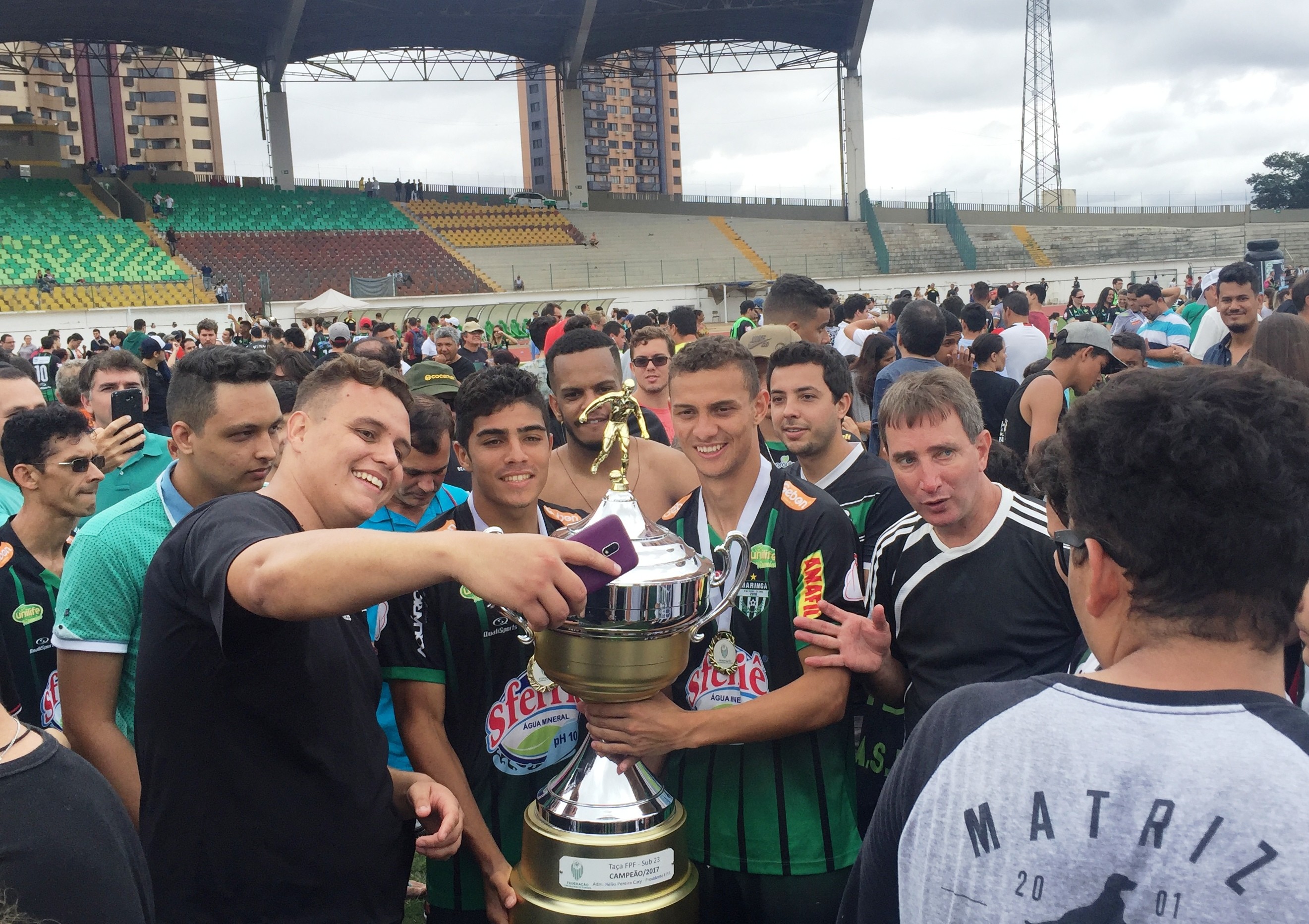 Maringá FC é bicampeão da Taça FPF sub-23