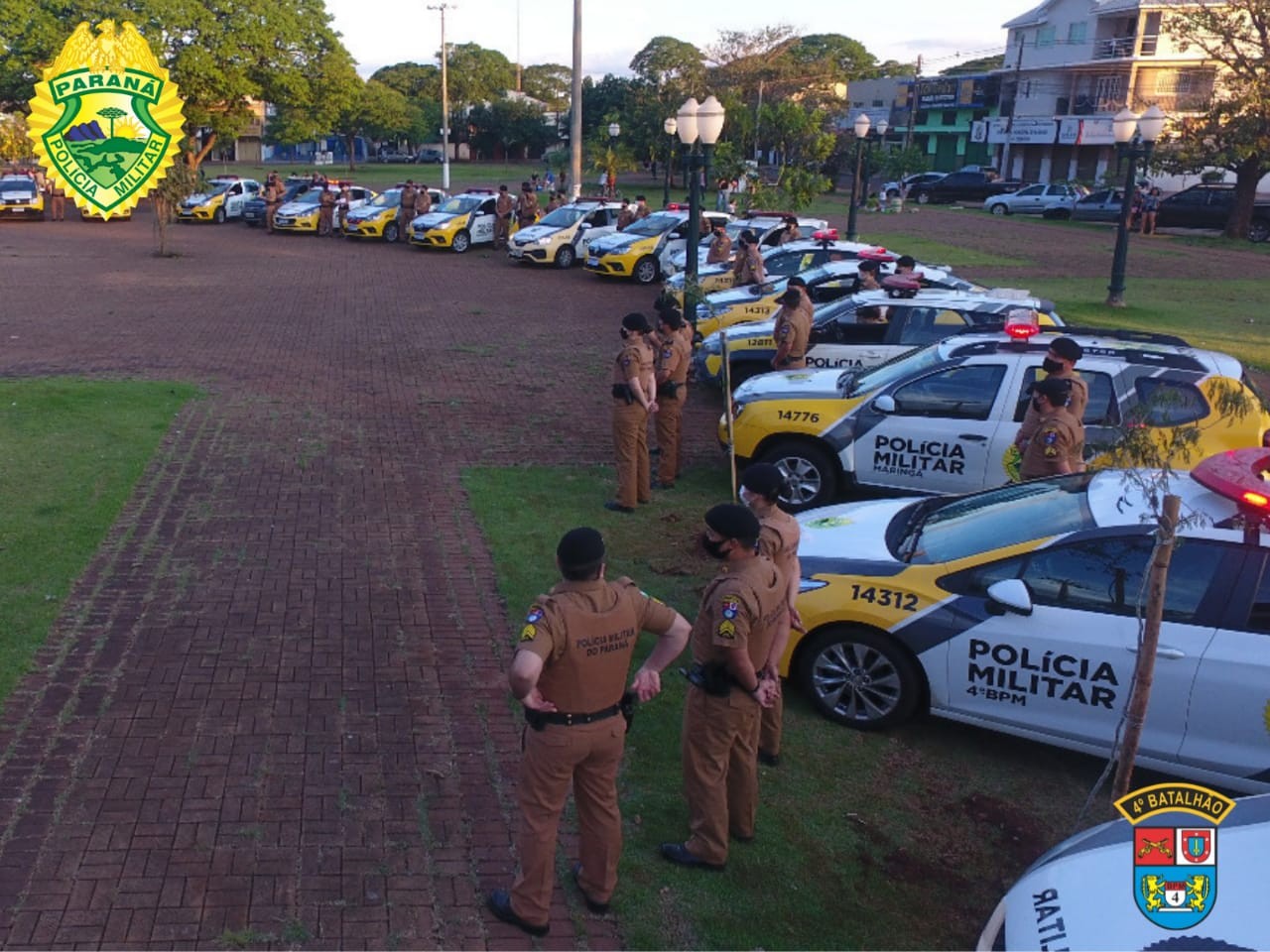 PM realiza “Operação Fecha Quartel” em Maringá e região