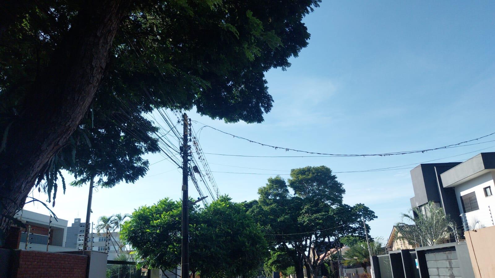 Domingo (23) de sol e calor; temperatura deve chegar a 33ºC