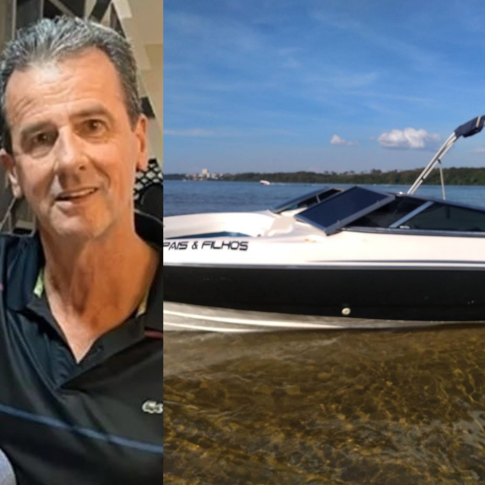 Empresário morto na região de Maringá passeou de lancha com suspeitas antes do crime, diz polícia