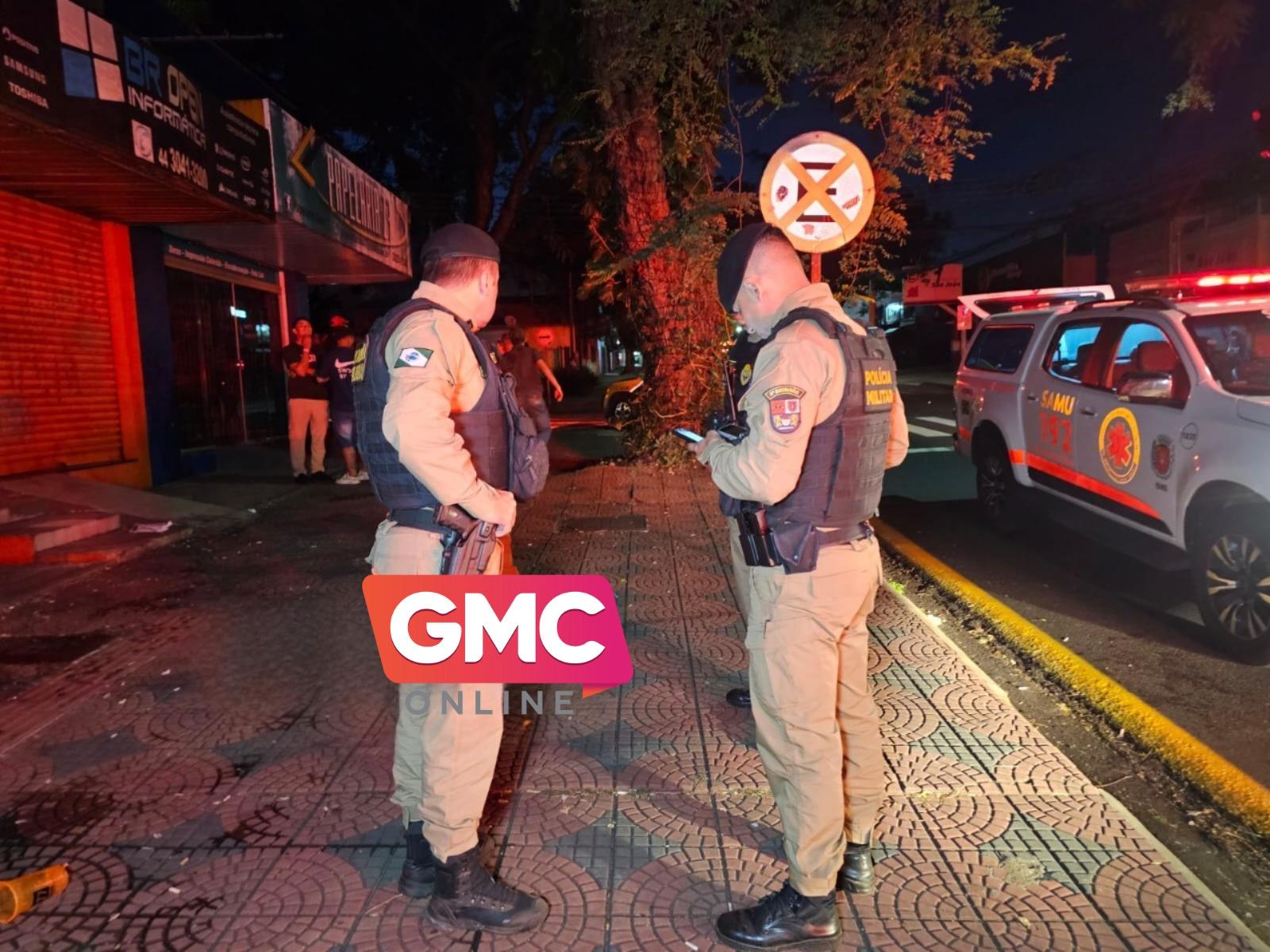 Ataque a tiros na Zona 7 de Maringá deixa jovem de 20 anos em estado grave