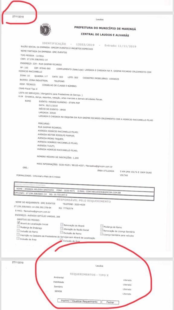 Após publicar informação mentirosa, Prefeitura de Maringá apaga post