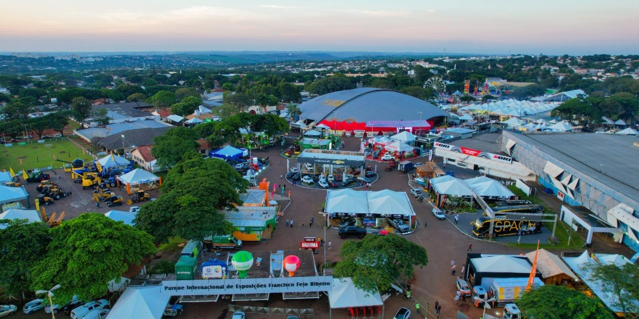 Quase tudo pronto para a Expoingá 2024, que começa nessa quinta-feira (9)