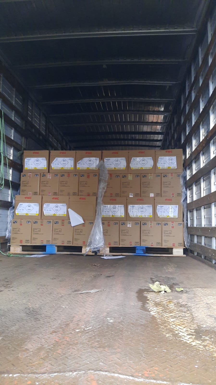 Polícia Rodoviária Estadual apreende carga de veneno avaliada em R$ 1 mi