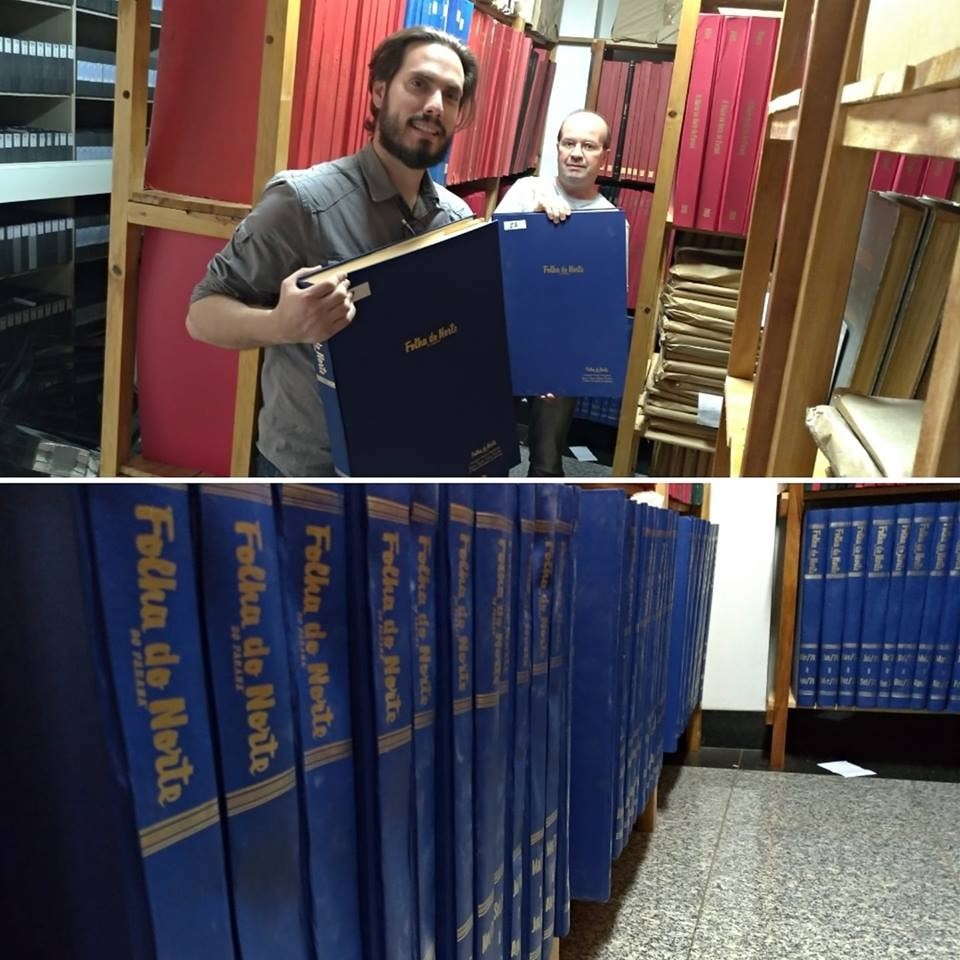 Arquidiocese doa “Folha do Norte do Paraná” ao Patrimônio Histórico de Maringá