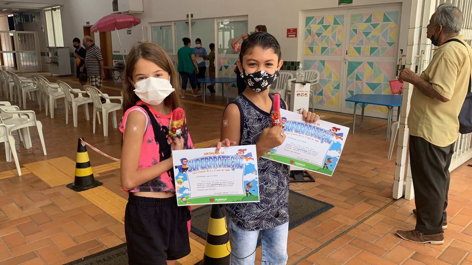 Começa vacinação contra Covid em crianças com 11 anos em Maringá