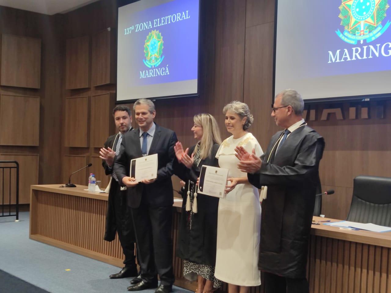 Eleitos em outubro são diplomados na OAB de Maringá