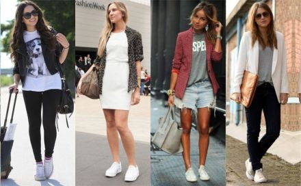 Tênis branco: dicas de como usar o queridinho do momento