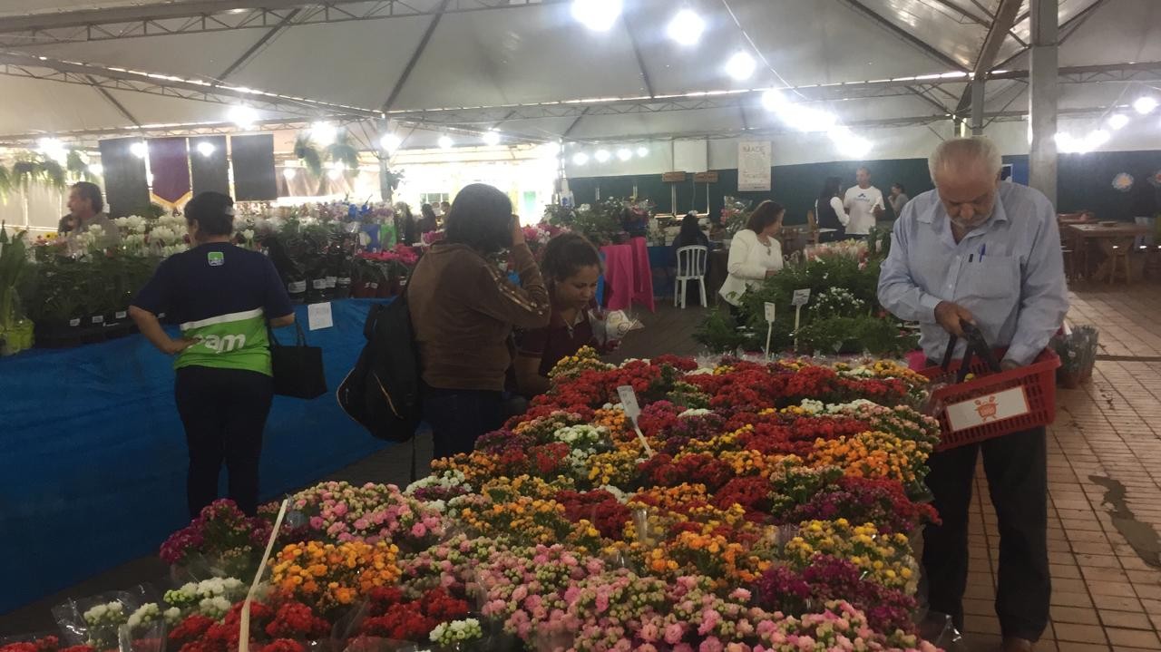 Maringaenses não resistem a Expoflor