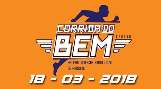 Maringá terá corrida solidária para ajudar Albergue