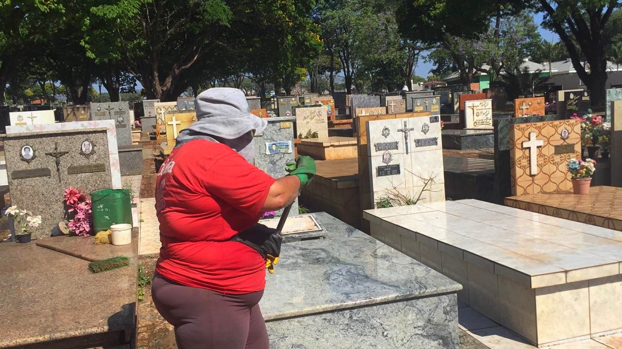 Limpeza de túmulos gera renda para várias famílias