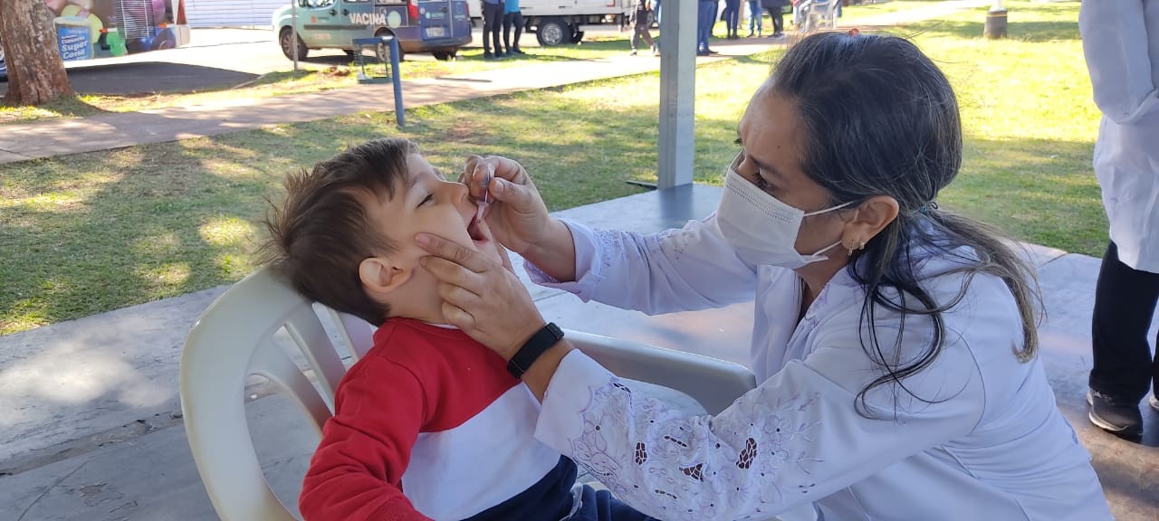 Sábado é dia de vacinação contra a poliomielite em Maringá