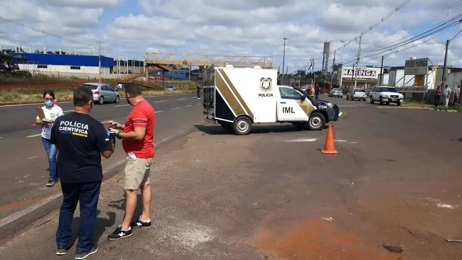 Motociclista morre em acidente na BR-376, em Marialva