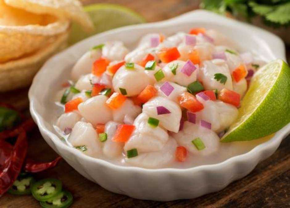 O que usar para fazer ceviche?