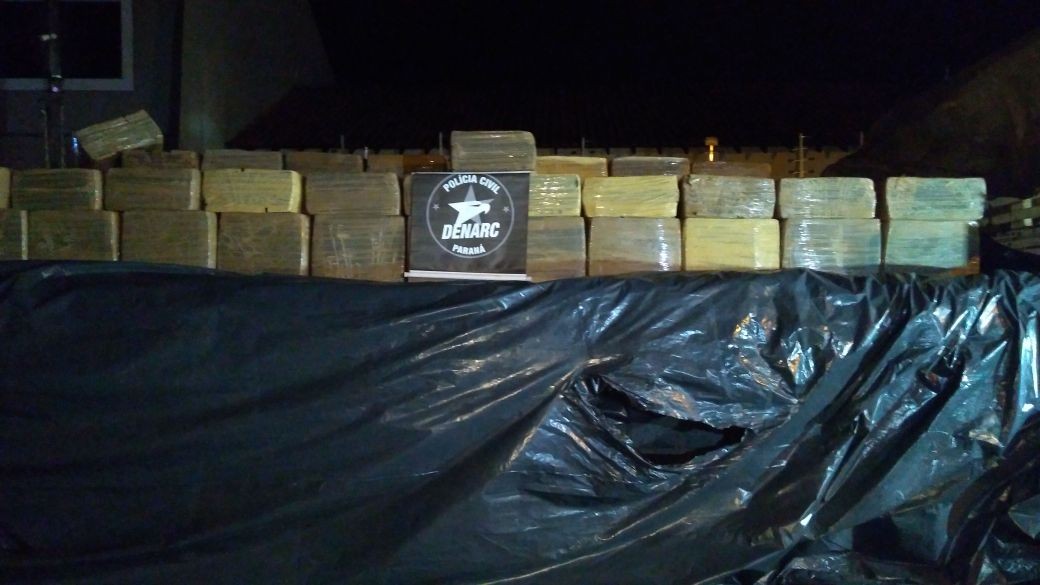 Denarc apreende quase seis  toneladas de maconha em Nova Esperança